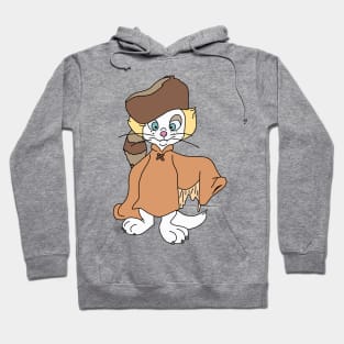 Rock-a-Doodle Edmund Cat Cartoon Hoodie